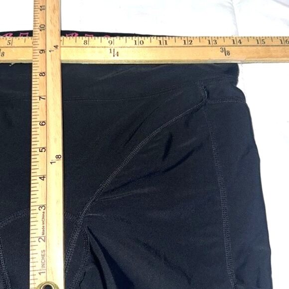 Skirt Sports Womens Padded Cycling Shorts Black Pink Sz L - Picture 8 of 9